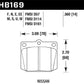 Hawk Nissan 810/240Z/260Z/280Z/620 / Toyota Corona/Cressida/Crown/PU HT-10 Front Race Brake Pads