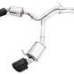 AWE Tuning Audi B9 RS 5 Sportback Touring Edition Exhaust-Non Resonated- Diamond Black RS Style Tips