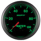 AutoMeter Gauge Water Press 2-1/16in. 100PSI Stepper Motor W/Peak & Warn Elite