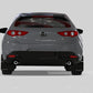 Rally Armor 19-22 Mazda3 GT Sport Hatch Black UR Mud Flap w/ Dark Grey Logo