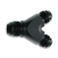Torque Solution Adapter Fitting -8AN Flare Y to Dual -6AN Flare