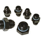 Aeromotive A4 Regulator Fitting Kit (for two (2) carbs) (4) AN-06/(1) AN-10/(1) AN-10 Plug)
