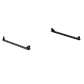 Road Armor TRECK Dual Lower 6-1/2ft Bed Accessory Rail Mounts - Tex Blk (Pair)