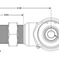 Fabtech 07-18 Jeep JK 4WD Large Poly Ball Joint