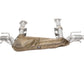SOUL 20+ Chevrolet C8 Corvette Performance Rear Exhaust - 4in Slash Cut Tips - Ceramic Matte Black