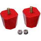Energy Suspension Bump Stop 2in Tall 2in Square - Red