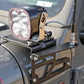 Fabtech 18-21 Jeep JL/JT Antenna Light Bracket Kit (Adjustable)