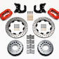 Wilwood Forged Dynalite P/S Rear Kit Drilled Red Mopar-Dana 2.36in Offset