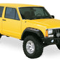 Bushwacker 84-01 Jeep Cherokee Cutout Style Flares 4pc Fits 2-Door Sport Utility Only - Black