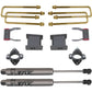 MaxTrac 07-16 GM C1500 2WD w/Cast Steel Susp. 4in Rear Lift Kit