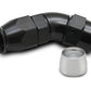 Vibrant -10AN 45 Degree Hose End Fitting for PTFE Lined Hose