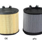 aFe MagnumFLOW OE Replacement Pro DRY S Air Filters 09-12 Porsche 911 (977.2) H6 3.6L/3.8L