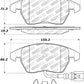 StopTech Street Select Brake Pads - Front