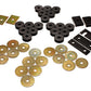 Energy Suspension 55-57 Chevy Full Size Convertible ONLY (Belair/Caprice/Impala) Blk Body Mount Set