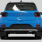 Rally Armor 20-22 Hyundai Venue Black Mud Flap White Logo