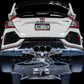 AWE Tuning 2017+ Honda Civic Type R Touring Edition Exhaust w/Front & Mid Pipe - Diamond Blk Tips