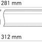 Hella Universal Black Magic 50in Thin Light Bar - Driving Beam
