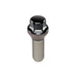 McGard Hex Lug Bolt (Cone Seat) M14X1.5 / 17mm Hex / 30.5mm Shank Length (Box of 50) - Black