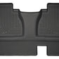 Husky Liners 14-15 Toyota Tundra Double Cab Pickup Weatherbeater Black 2nd Seat Floor Liners