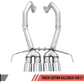 AWE Tuning 14-19 Chevy Corvette C7 Z06/ZR1 (w/o AFM) Track Edition Axle-Back Exhaust w/Chrome Tips