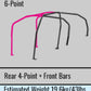 Cusco Chro-moly Roll Cage 6 Point Through Dash 4 Passenger CZ4A (S/O / No Cancel)