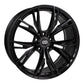 Enkei ONX 17x7.5 45mm Offset 5x100 Bolt Pattern 72.6 Bore Dia Black Wheel
