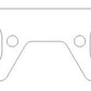 Cometic Ford SB 1.127in x 1.750in Port .030in MLS Head Gasket