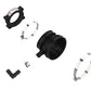 aFe 2020 Vette C8 Silver Bullet Aluminum Throttle Body Spacer / Works With Factory Intake Only - Blk