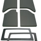 DEI 11-18 Jeep Wrangler JK 2-Door Boom Mat Complete Headliner Kit - 6 Piece - Gray