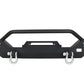 Fishbone Offroad 87-06 Jeep TJ/YJ Wrangler TJ/YJ Steel Front Bumper W/LEDs - Blk Textured Powercoat