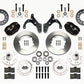 Wilwood Forged Dynalite Front Kit 11.00in 65-68 Chevy Impala -Drum Spindle
