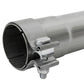 aFe MACH Force-Xp 409 SS Muffler Pipe 2.5in. Inlet/Outlet / 14in. Body / 20in. Length