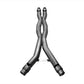 Corsa 2015 Ford Mustang GT 5.0 3in Double X Pipe *Will Fit Factory Exhaust*