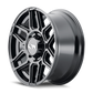 ION Type 146 20x9 / 5x127 BP / 0mm Offset / 78.1mm Hub Gloss Black Wheel