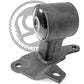 Innovative 90-02 Honda Accord Black Aluminum Mount 75A Conversion RH Mount (F/H Series)
