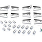 Putco 07-17 Jeep Wrangler - Hinge Covers (Also Fits Sahara Edition)