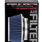 Spectre Adjustable Conical Air Filter 2-1/2in. Tall (Fits 3in. / 3-1/2in. / 4in. Tubes) - Blue