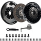 DKM Clutch 2.0 VW/Audi A3 TSI 8 Bolt Motor MS Twin Disc Clutch w/Steel Flywheel (660 ft/lbs Torque)