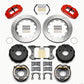 Wilwood Narrow Superlite 4R Rear P-Brk Kit 14.00in Red Big Ford 2.00in Off Bronco 5 x 5.50