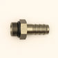 DeatschWerks 8AN ORB Male To 1/2in. Male Triple Barb Fitting (Incl. O-Ring)