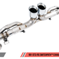 AWE Tuning Porsche 991 GT3 / RS SwitchPath Exhaust - Chrome Silver Tips