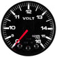 AutoMeter Gauge Voltmeter 2-1/16in. 16V Stepper Motor W/Peak & Warn Blk/Blk Spek-Pro