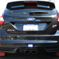 Rally Armor 12-19 Ford Focus ST / 16-19 RS Black UR Mud Flap w/ Nitrous Blue Logo