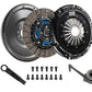 DKM Clutch 2.0 VW/Audi A3 FSI 6 Bolt Sprung Organic MB Clutch w/Steel Flywheel (440 ft/lbs Torque)