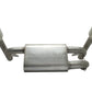 Gibson 2014 Polaris RZR XP 1000 EPS Base 2.25in Dual Exhaust - Stainless