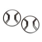 Rugged Ridge 15-18 Jeep Renegade BU Black Headlight Euro Guards Texture