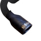 Injen 07-17 Jeep Wrangler JK 3.6L/3.8L 63mm Stealth Black Axle-back Exhaust w/ 4in Black Tips