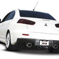 Borla 09-15 Mitsubishi Lancer Ralliart 2.0L 4cyl MT 6spd AWD Catback Exhaust