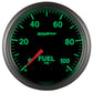 Autometer Elite 52mm 0-100 PSI Fuel Pressure Peak & Warn w/ Electronic Control Gauge