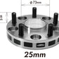 Project Kics 25mm Thick 12x1.25 56mm Hub 5-114.3 Wide Tread Spacers